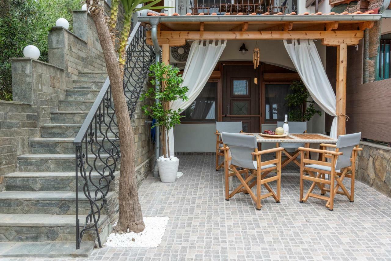 Cavas Luxury Apartments Nea Iraklitsa Buitenkant foto