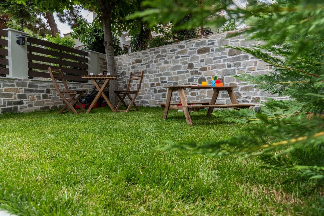 Cavas Luxury Apartments Nea Iraklitsa Buitenkant foto